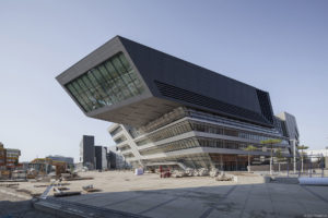 Vienna University Economics Business library building architecture design exterior view