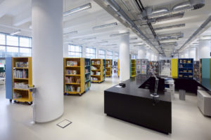 František Bartoš Regional Library Zlín building architecture design interior view