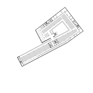 ULB Universitäts Landesbibliothek Darmstadt library building architecture design plan