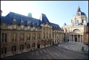 Bibliothèque interuniversitaire Sorbonne library building architecture design exterior view