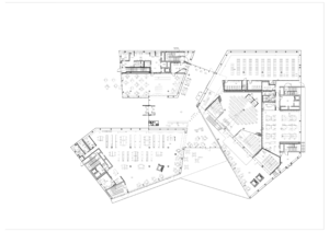 vilnius university library building architecture design plan