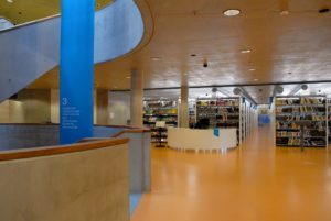 SVK HK Research Library in Hradec Králové building architecture design interior view