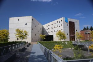 SVK HK Research Library in Hradec Králové building architecture design exterior view