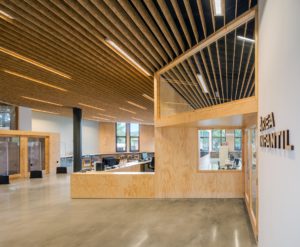 La Ginesta Begues library building architecture design interior view