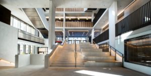 UCL Student Centre London library building architecture design interior view