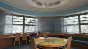 McClay Library Queen’s University Belfast building architecture design interior view