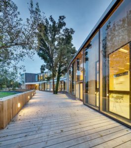 La Ginesta Begues library building architecture design exterior view