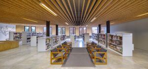 La Ginesta Begues builibrary lding architecture design interior view