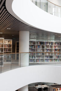 Sir Duncan Rice Library interior view